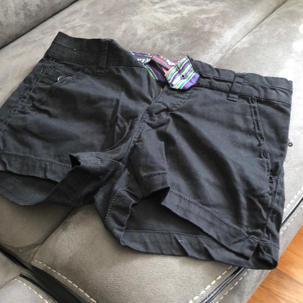 Black shorts